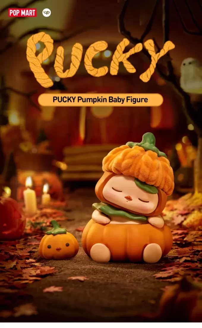 PUCKY Pumpkin Baby Figure