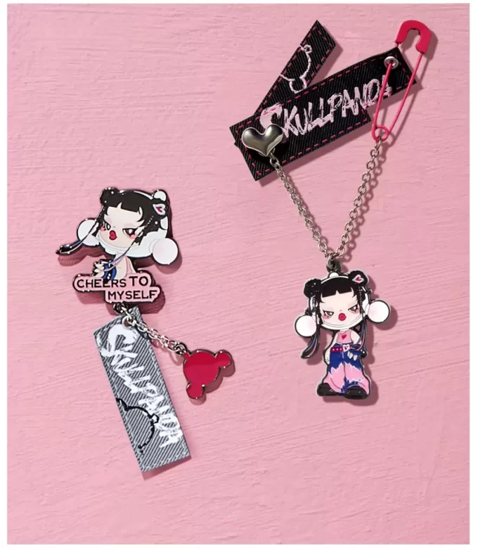 SKULLPANDA CHEERS TO MYSELF SERIES-Badge Pendant Blind Box SKULLPANDA CHEERS TO MYSELF SERIES-Badge Pendant Blind Box