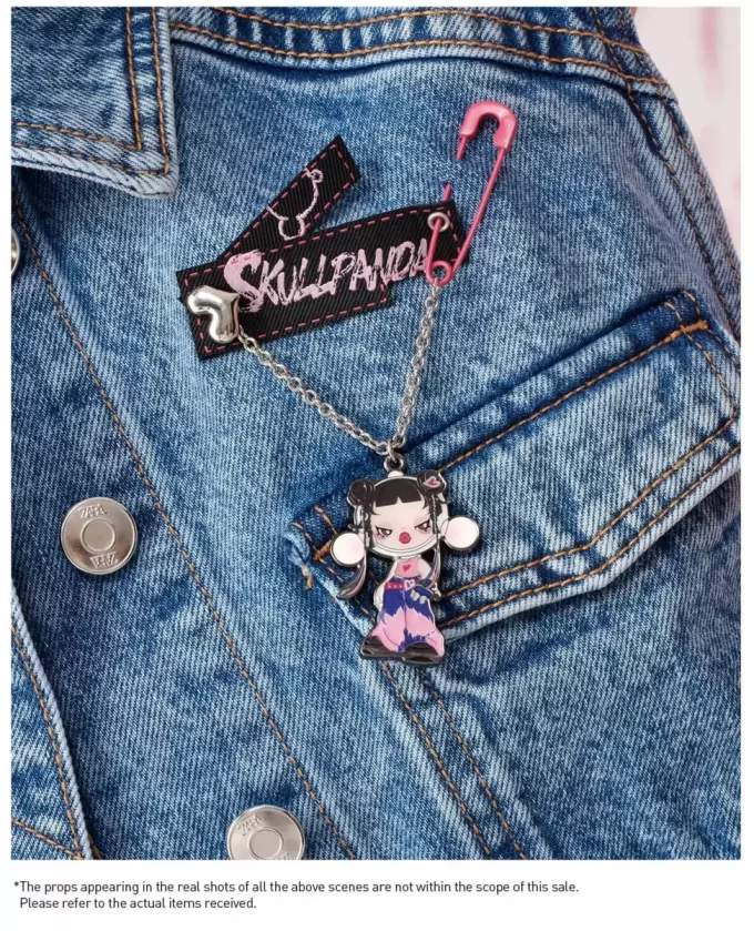 SKULLPANDA CHEERS TO MYSELF SERIES-Badge Pendant Blind Box SKULLPANDA CHEERS TO MYSELF SERIES-Badge Pendant Blind Box