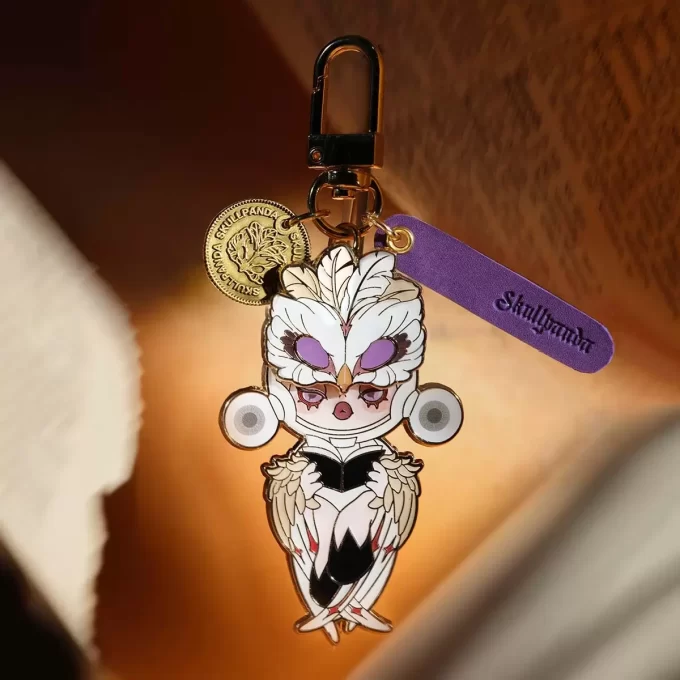 SKULLPANDA Image Of Reality Series-Metal Keychain