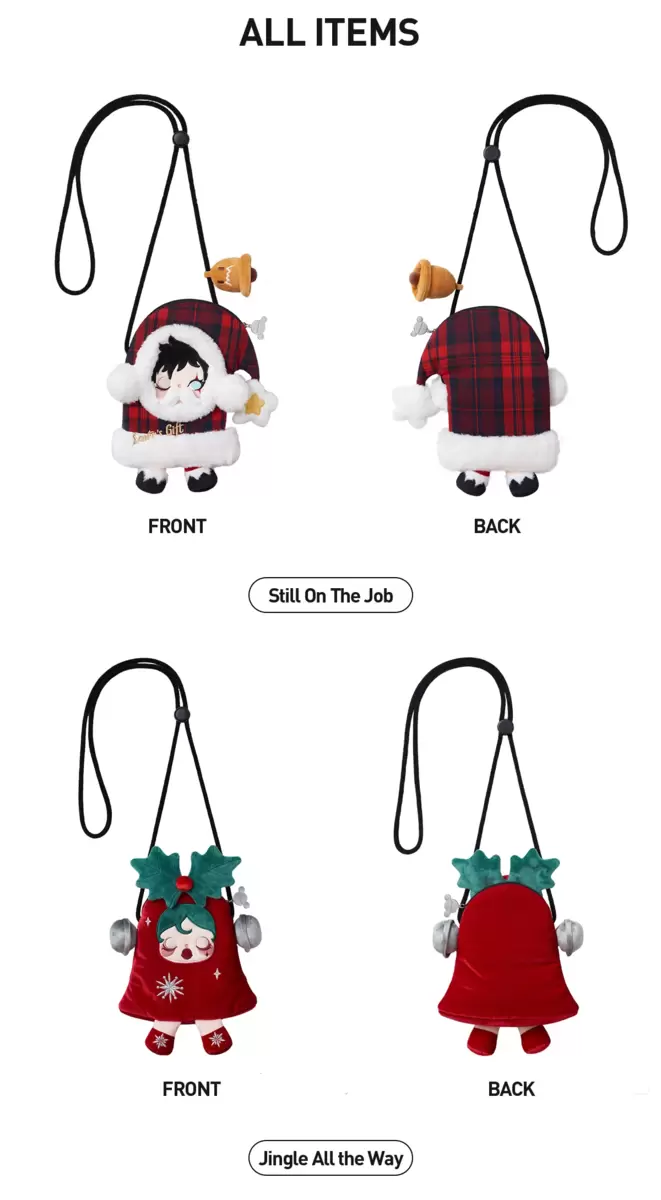 SKULLPANDA Tell Me What You Want Series Crossbody Bag SKULLPANDA Tell Me What You Want Series Crossbody Bag