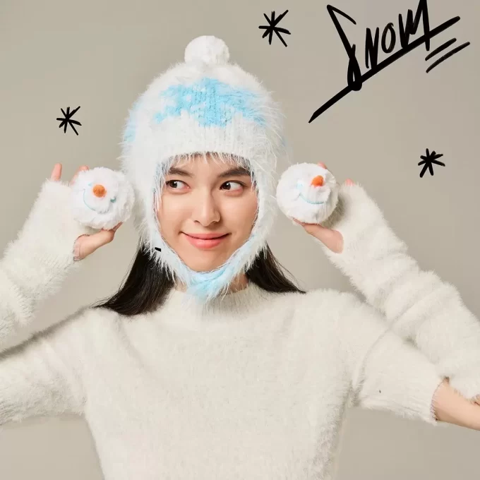 SKULLPANDA Tell Me What You Want Series Knitted Beanie