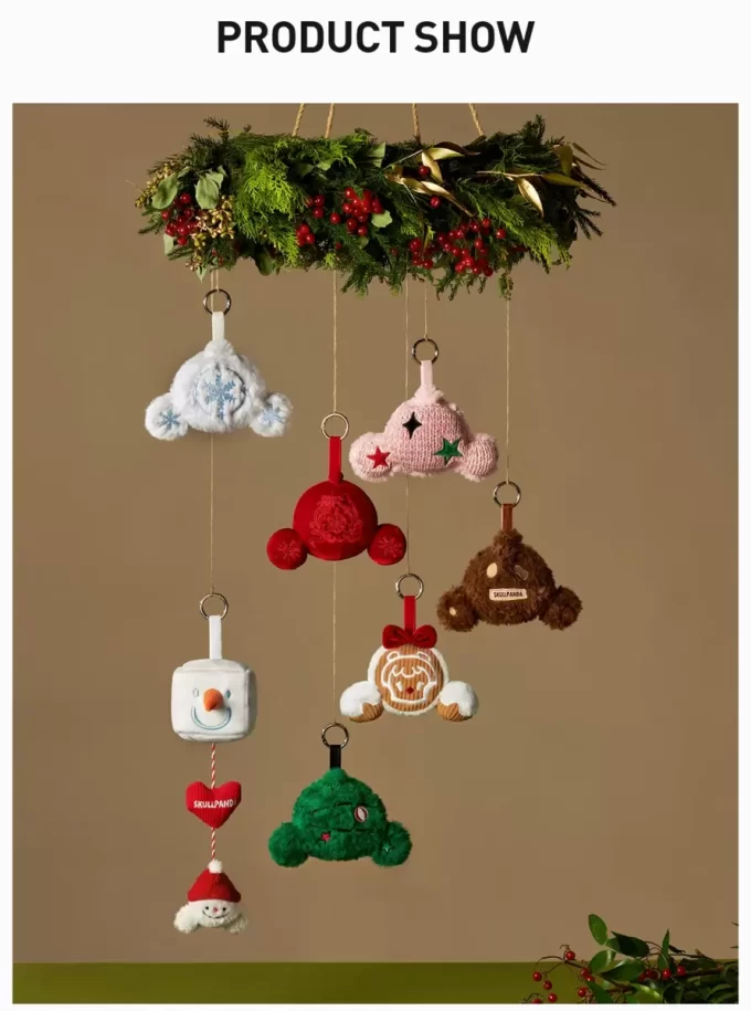 SKULLPANDA Tell Me What You Want Series Plush Pendant