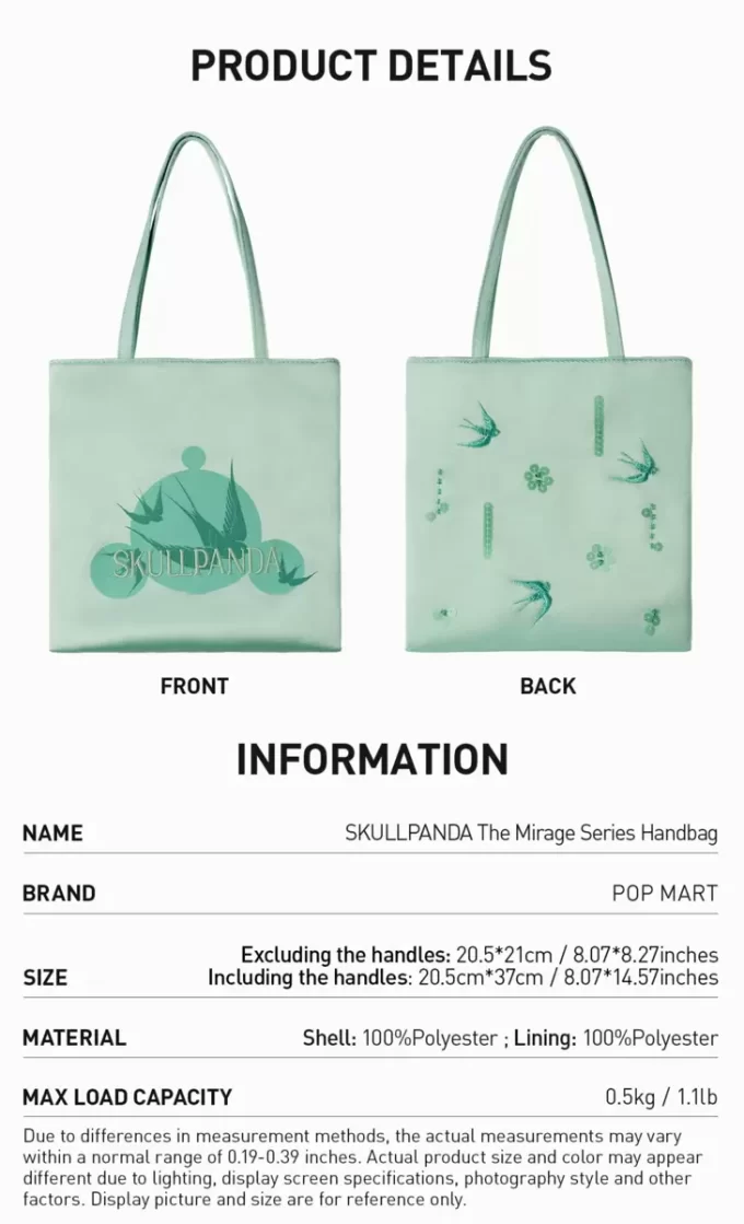 SKULLPANDA The Mirage Series Handbag