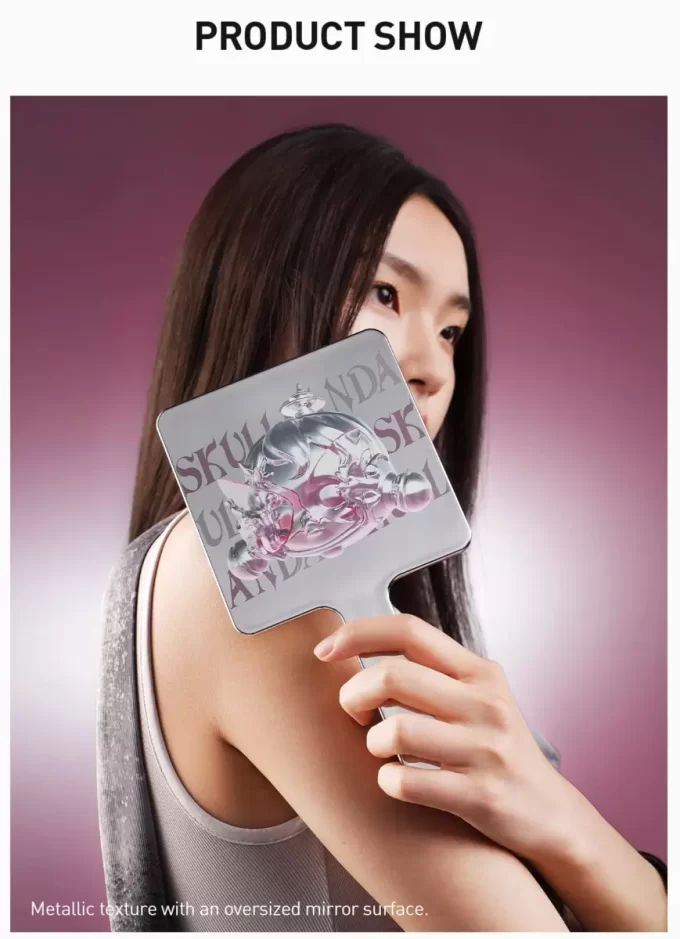 SKULLPANDA The Sound Series-Handheld Mirror