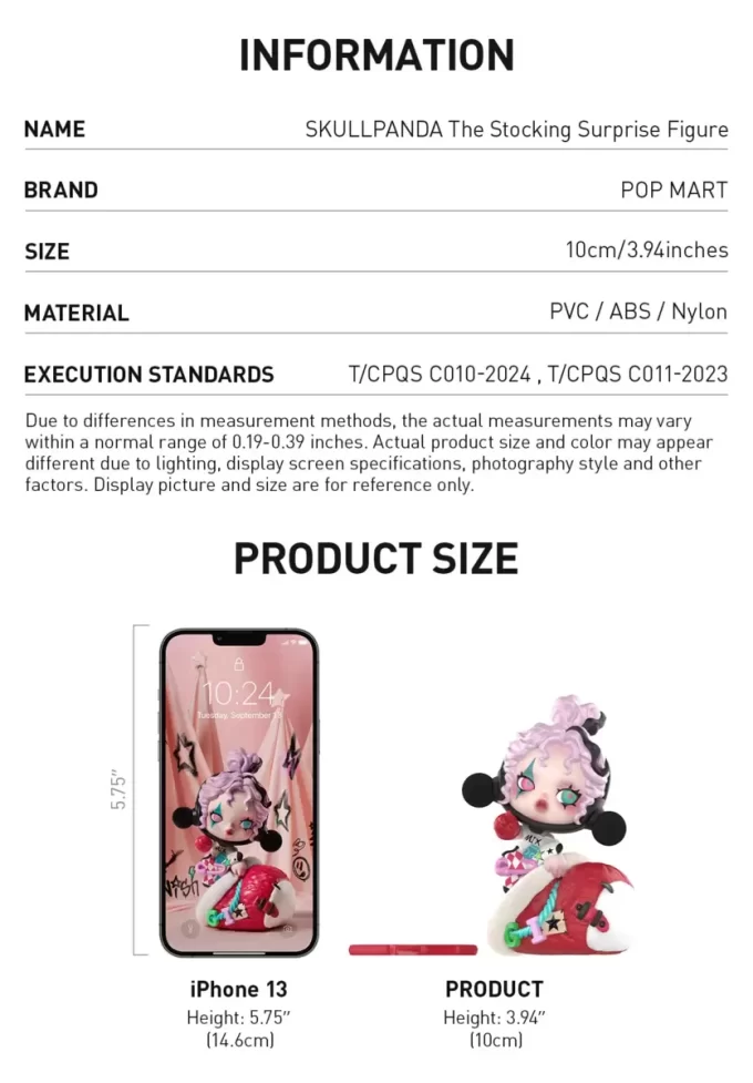 SKULLPANDA The Stocking Surprise Figure SKULLPANDA The Stocking Surprise Figure