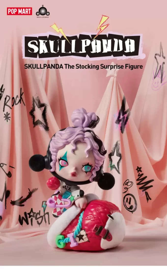 SKULLPANDA The Stocking Surprise Figure SKULLPANDA The Stocking Surprise Figure