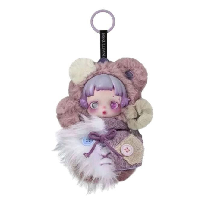 Skullpanda You Found Me Plush Doll Pendant “Ratty Bear”