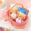 Sweet Bean Cookie Basket Figurine