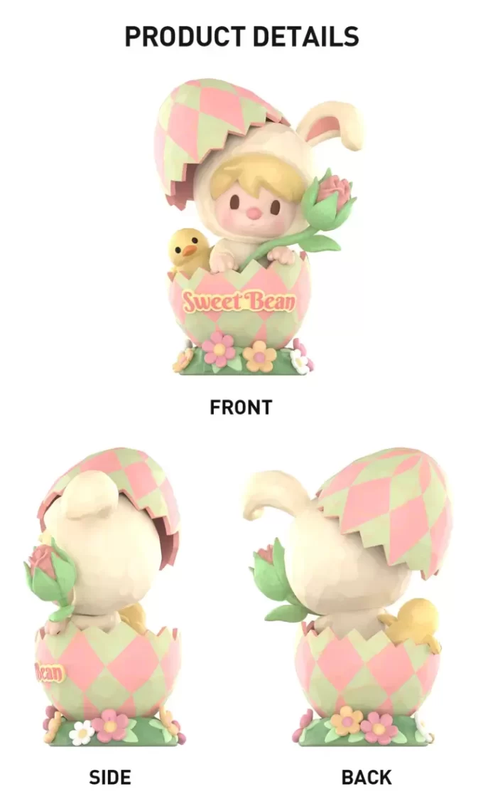 Sweet Bean Easter Bunny Figure