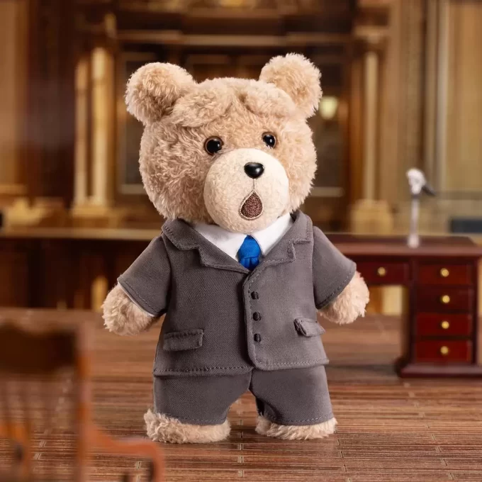 Ted2 Teddy Bear Action Plush Pendant