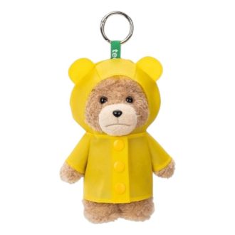 Ted2 Teddy Bear Action Plush Pendant “Raincoat Bear”