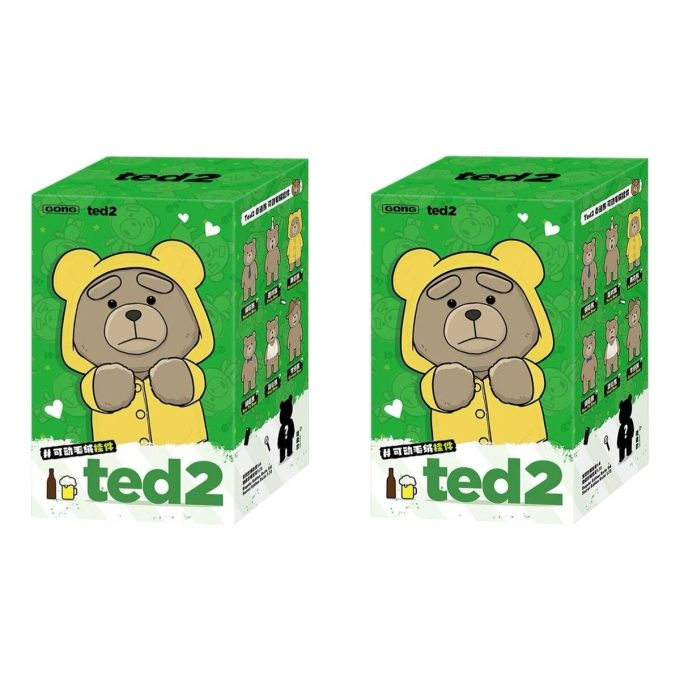 Ted2 Teddy Bear Action Plush Pendant Sealed Case (2 Blind Boxes)