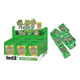 Ted2 Teddy Bear Action Plush Pendant Sealed Case (6 Blind Boxes) + Bib and Brace Special Bonus