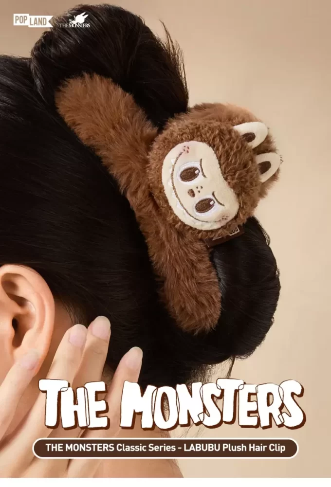 THE MONSTERS Classic Series- LABUBU Plush Hair Clip