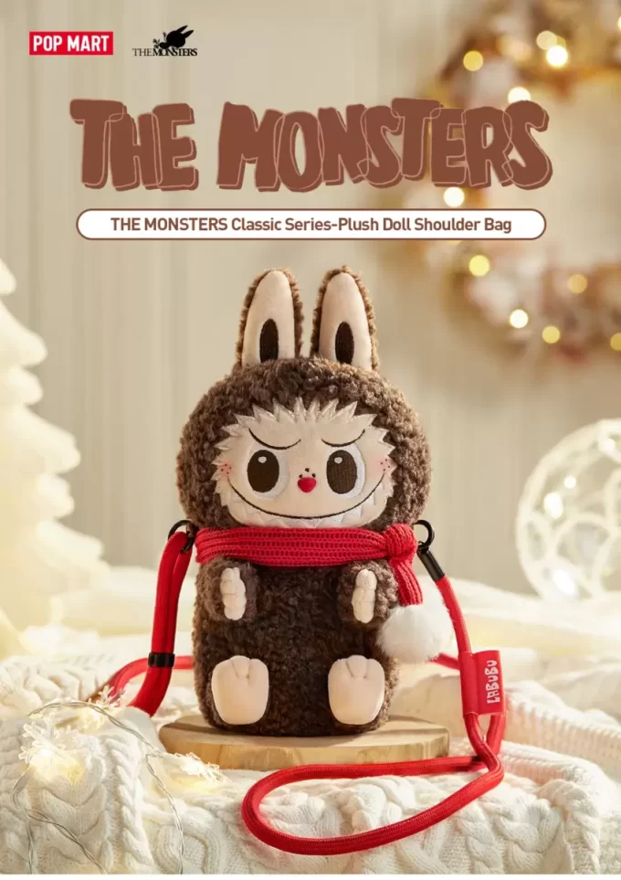 THE MONSTERS Classic Series-Plush Doll Shoulder Bag