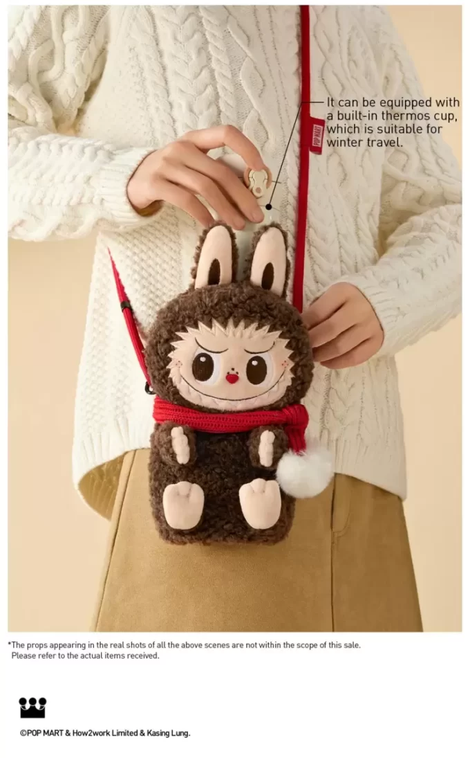 THE MONSTERS Classic Series-Plush Doll Shoulder Bag