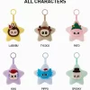 THE MONSTERS Classic Series-Sparkly Plush Pendant Blind Box
