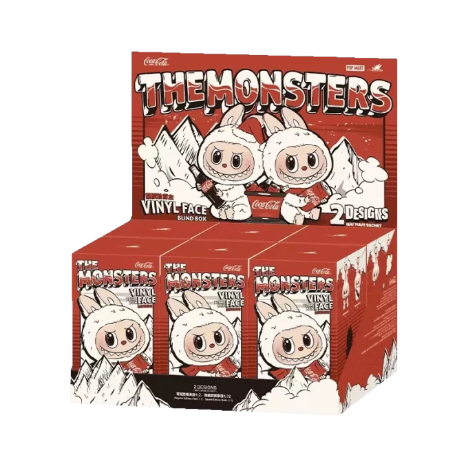 THE MONSTERS COCA-COLA SERIES-Vinyl Face Blind Box THE MONSTERS COCA-COLA SERIES-Vinyl Face Blind Box