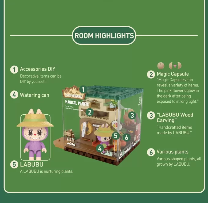 THE MONSTERS Forest Secret Base Series Blocks Part 2