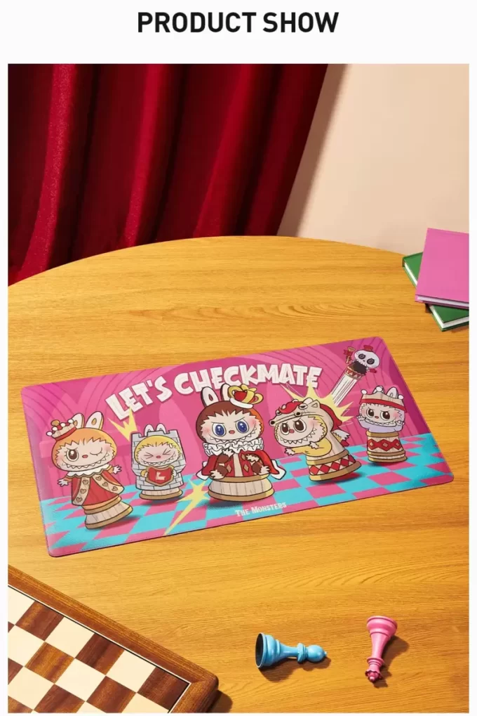 THE MONSTERS Let’s Checkmate Series-Computer Desk Mat