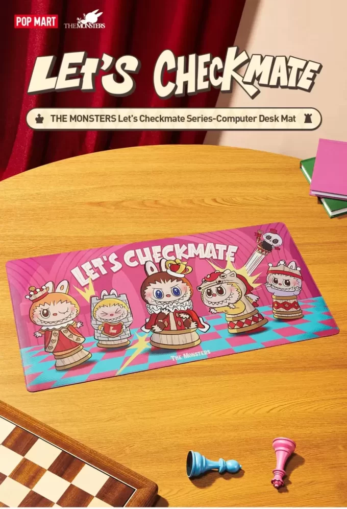 THE MONSTERS Let’s Checkmate Series-Computer Desk Mat