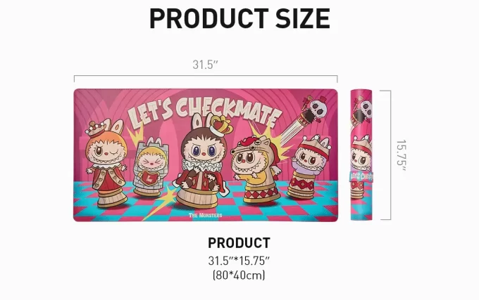 THE MONSTERS Let’s Checkmate Series-Computer Desk Mat