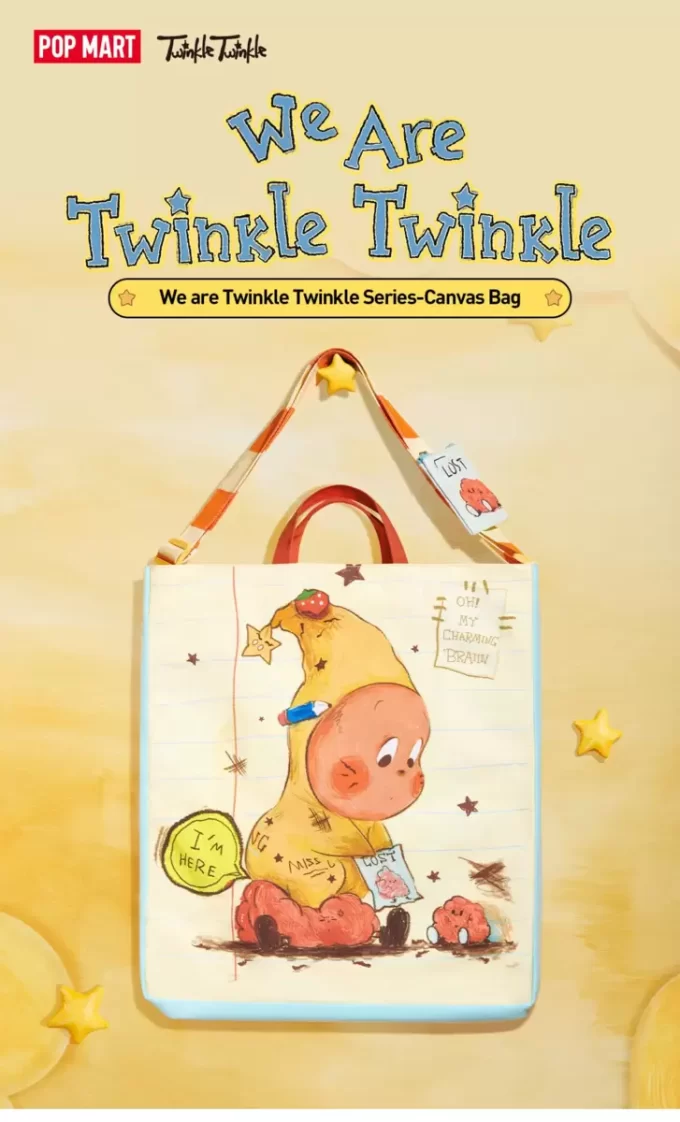 We Are Twinkle Twinkle Series-Canvas Bag