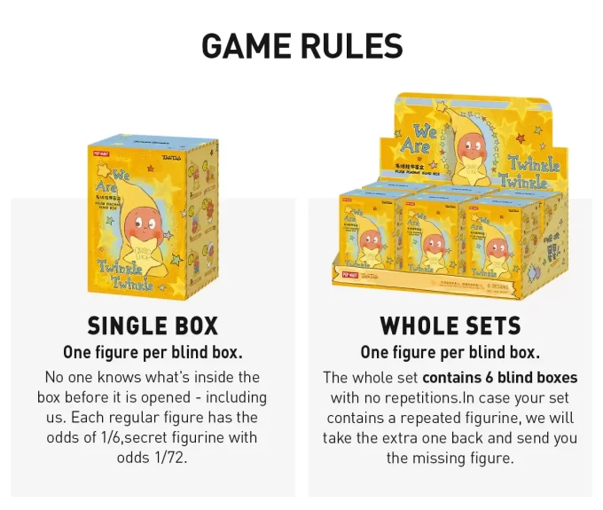 We Are Twinkle Twinkle Series-Plush Pendant Blind Box