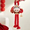 Wealthy Snake’s New Year Celebration Series-LABUBU Plush Door Decoration