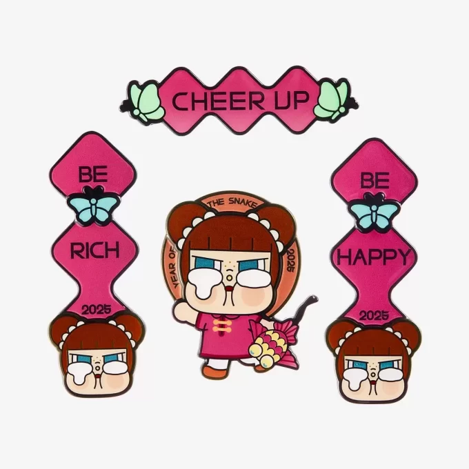 Wealthy Snake’s New Year Celebration Series-Mini Spring Couplets Fridge Magnet Blind Box