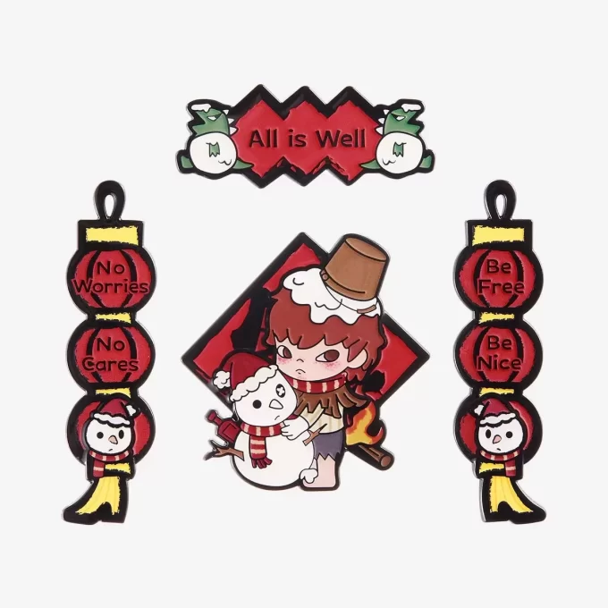 Wealthy Snake’s New Year Celebration Series-Mini Spring Couplets Fridge Magnet Blind Box