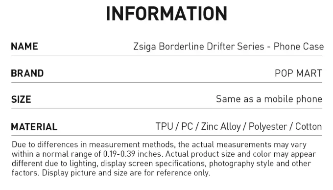 Zsiga Borderline Drifter Series-Phone Case